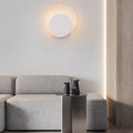 Modern Minimalist Iron Circle Ring 1-Light Wall Sconces Lamp For Bedroom