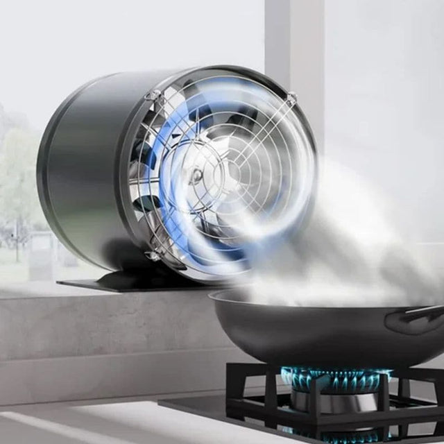 Powerful Quiet Exhaust Fan – Improve air quality and remove smoke and odors for kitchen and office