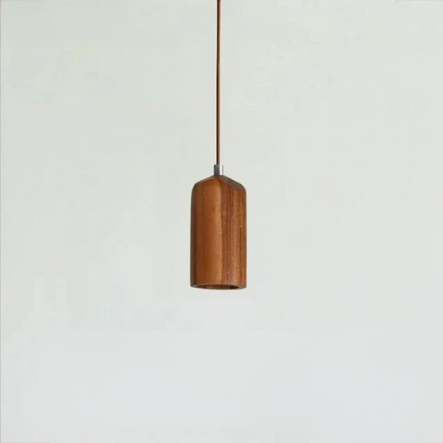 SkandicGlow | Scandinavian pendant lamp made of wood
