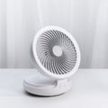 Rechargeable Foldable Desktop Fan, with Four Modes, Night Light and Adjustable Angle, for Study, Sleep, Work and Outdoors |