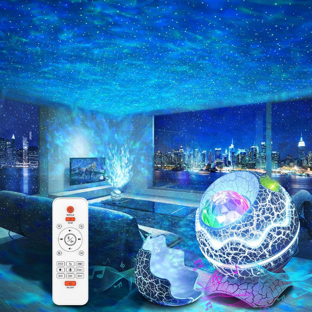 4-in-1 Star and Galaxy Projector with Bluetooth Speaker