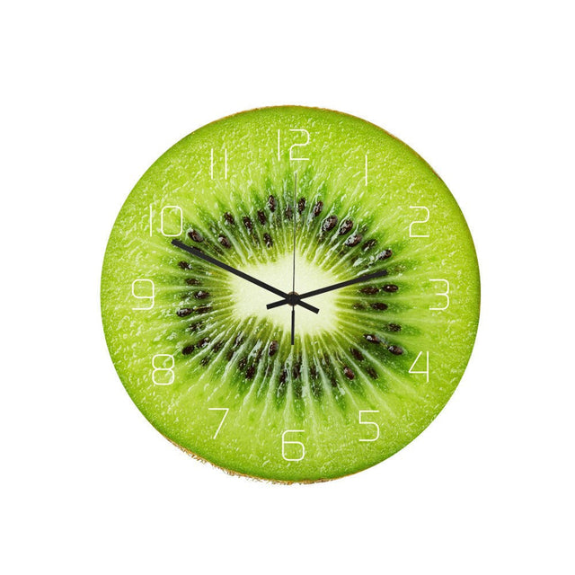 Fruit Fiesta Wall Clock - Cheerful Decoration for Your Room