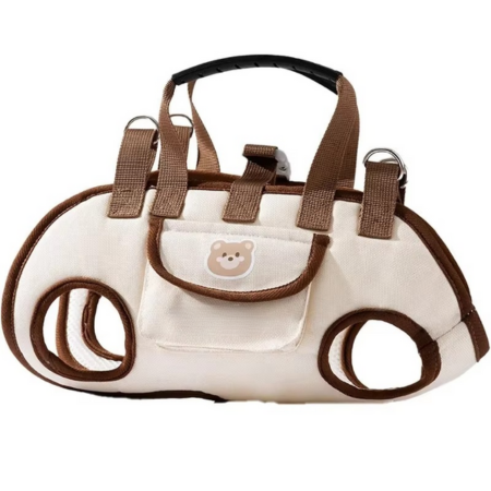 Multi-Function Pet Harness and Carrier Backpack for Small Dogs and Cats