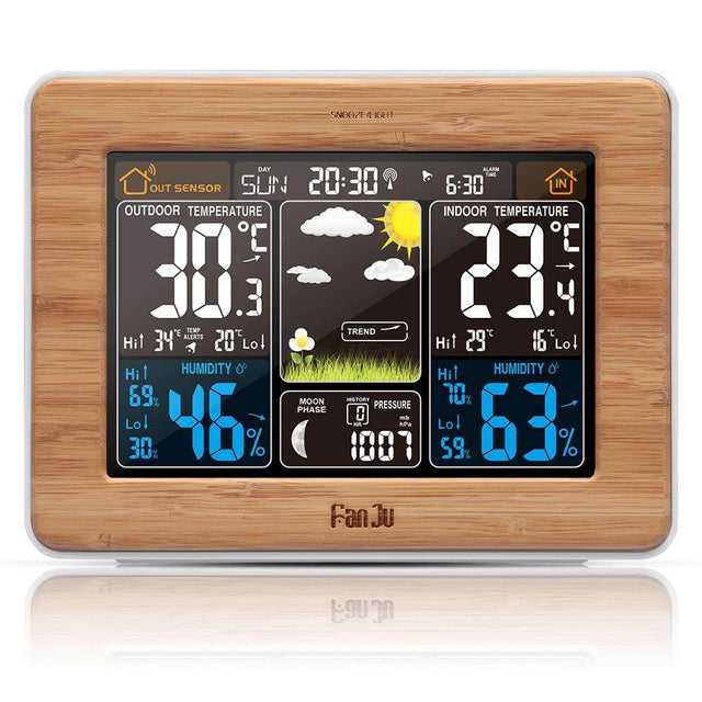Weather Control Rectangle colour Display Smart Watch