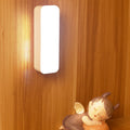 Modern Minimalist Rechargeable Magnetic Suction Cup Plastic Strip Rectangular LED Wall Light Night Light For Studying