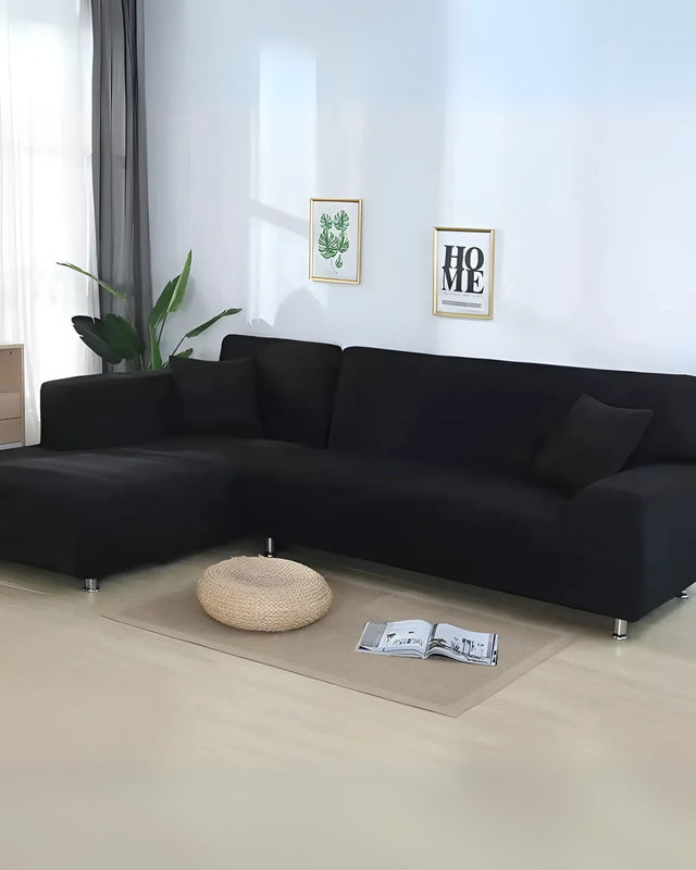 Elegant Modular Sofa Cover with Customizable Arrangement