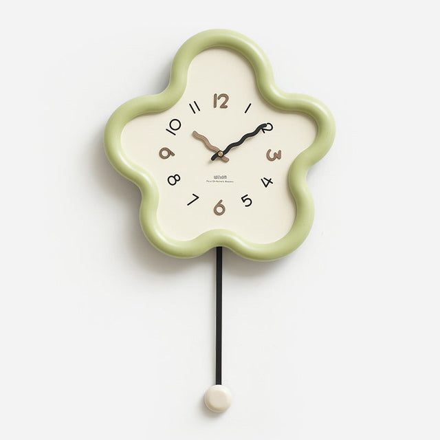 Cute Pendulum Wall Clock Decoration