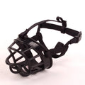 Adjustable dog muzzle made of soft & flexible silicone