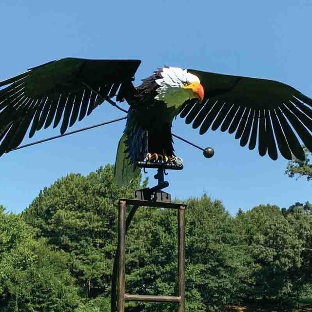 Metallic Eagle Wing Fluttering Spinner