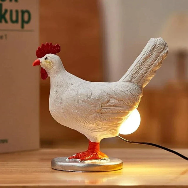 Decorative Night Lights Simulated Animal Funny Easter House Decoration Party Carnival Chicken Lamp Chick Night Light Ornaments