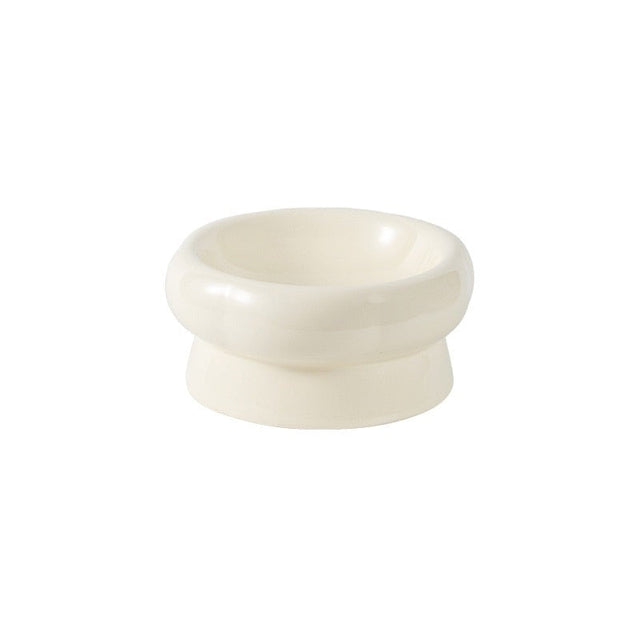 Luna Ceramic Elevated Cat Bowls