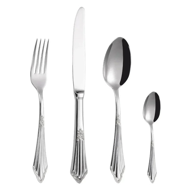 LuxSpoon | Elegant cutlery set in golden design