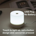 Creative USB Nightstand Lamp - Touch-Dimming LED Night Light for Bedroom & Student Dormitory