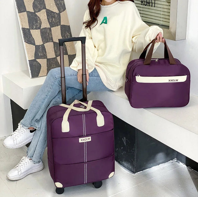 2 in 1 Travel Bags Trolley Bags Hand Luggage Bags