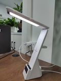 Desk lamp with wireless charger