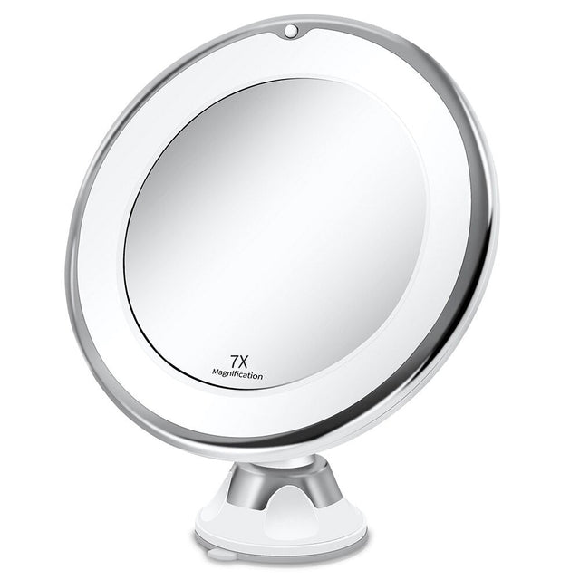Cosmetic mirror with lighting – LED makeup mirror with magnification function