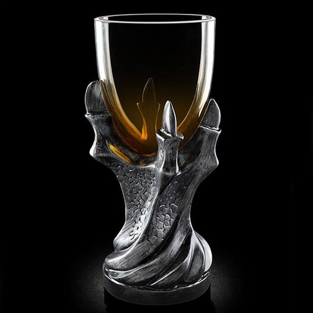 Medieval Dragon Claw Vodka and Wine Goblet