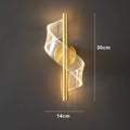 Luxury Glass Wall Lamp with Candle Holder