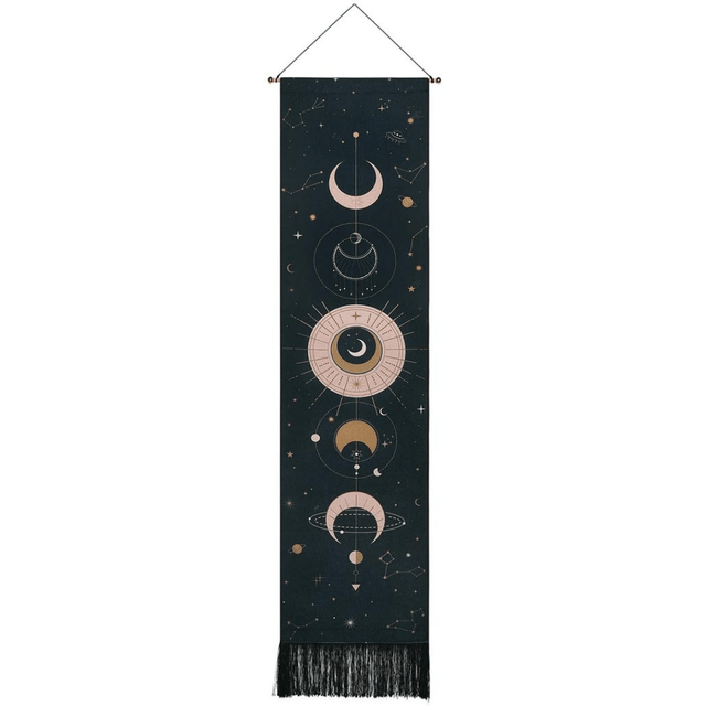 Moon Phases Wall Hanging Tapestry