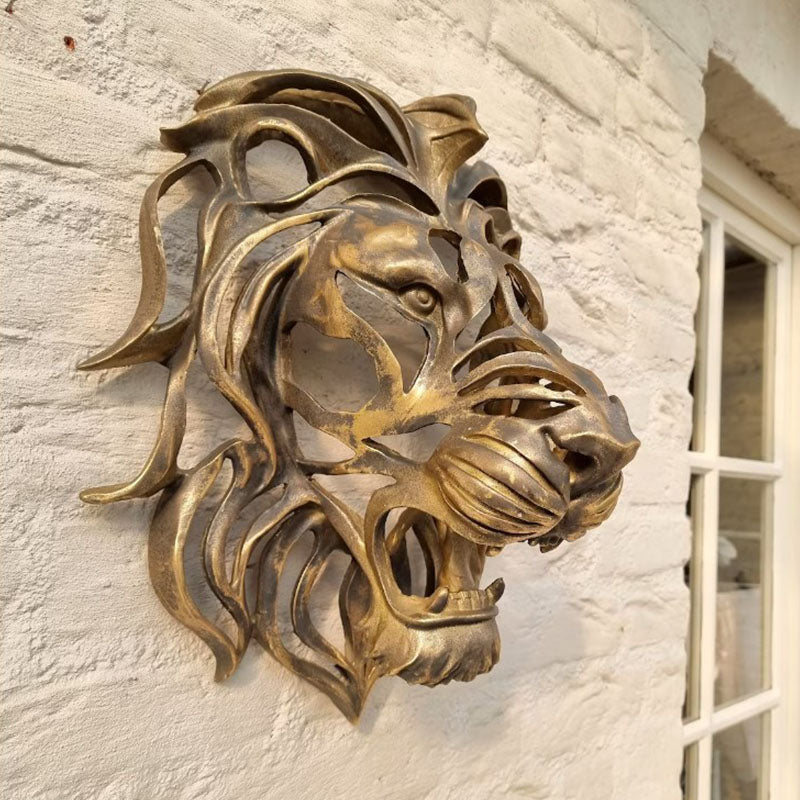 Lion Head Wall Art