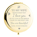 I love you compact mirror