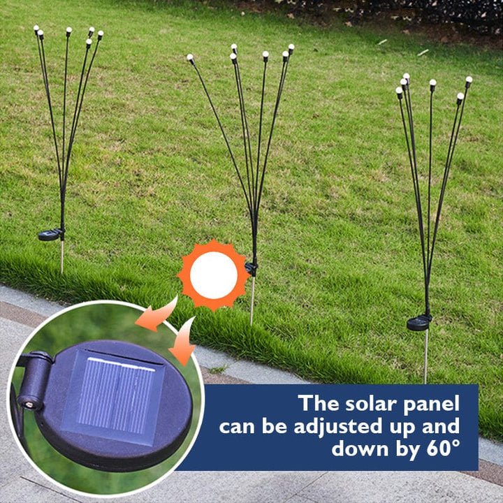 Solar-powered Firefly Garden Light