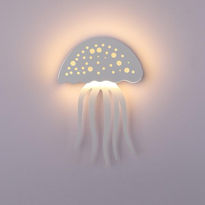 Modern creative 1-Light LED Jellyfish Wall Light