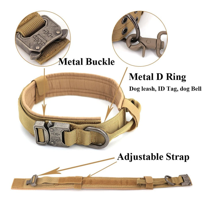 KrachtGrip Dog Harness – Adjustable Tactical Harness for Training &amp; Walks