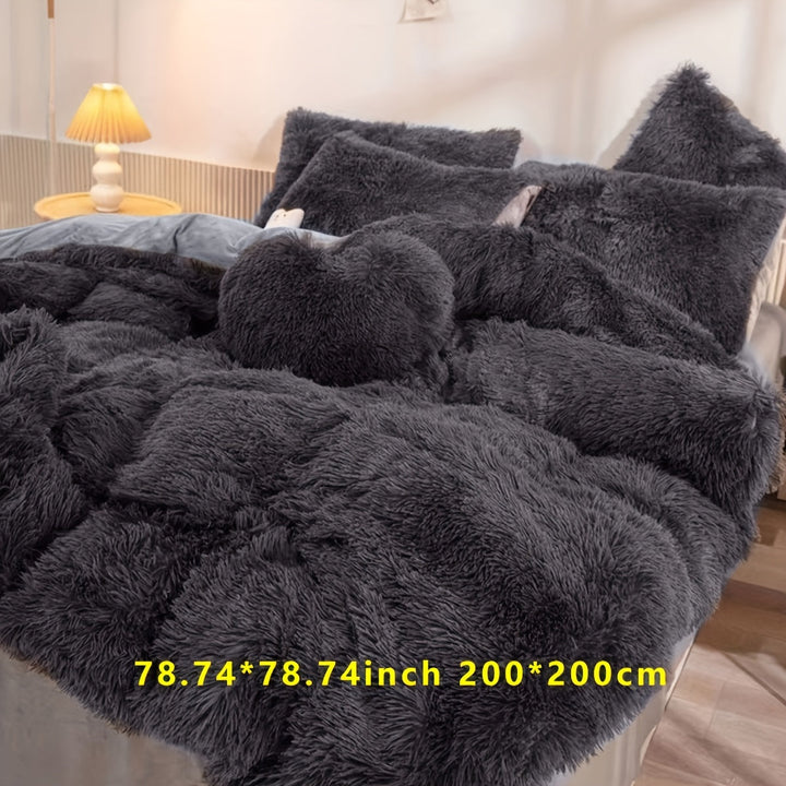 Luxurious Velvet Duvet Cover Set for Ultimate Comfort