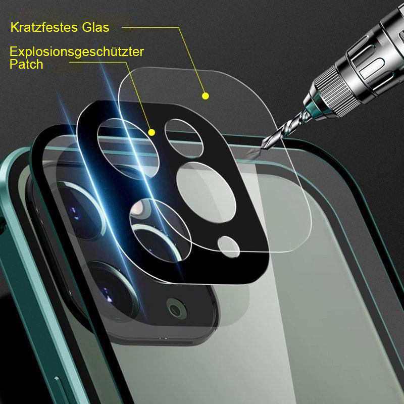 iPhone case with double-sided buckle
