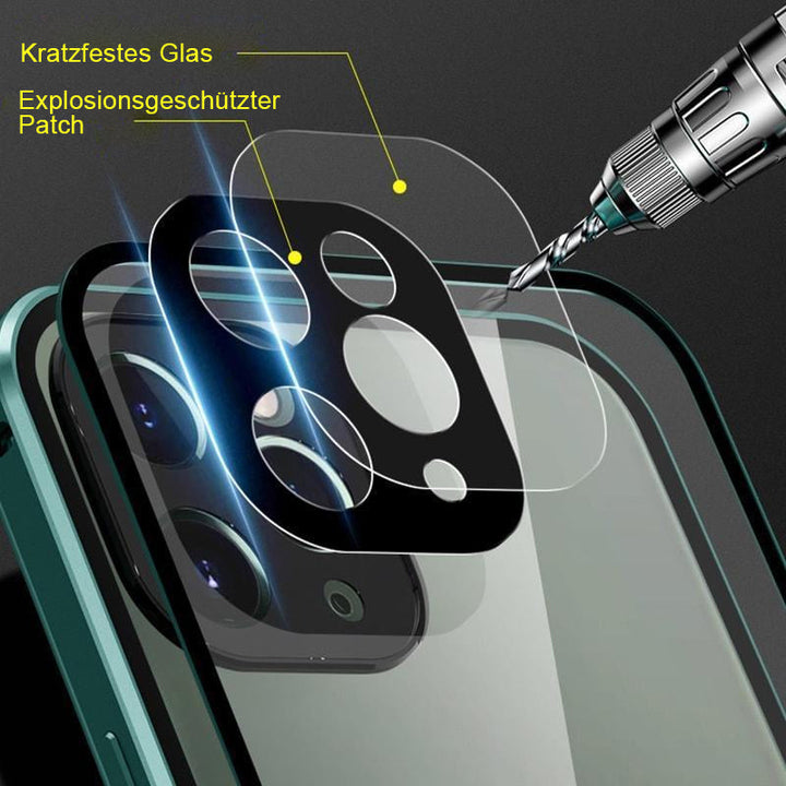 iPhone case with double-sided buckle