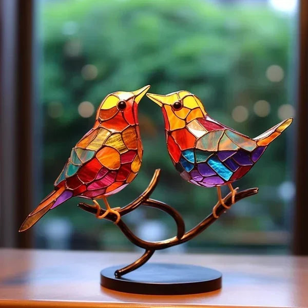 VitraGlow Handcrafted coloured Table Decor | Artistic Luxury Ornament