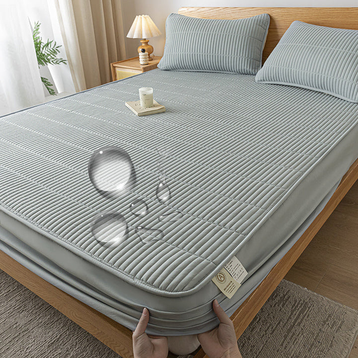 Waterproof reinforced mattress protector