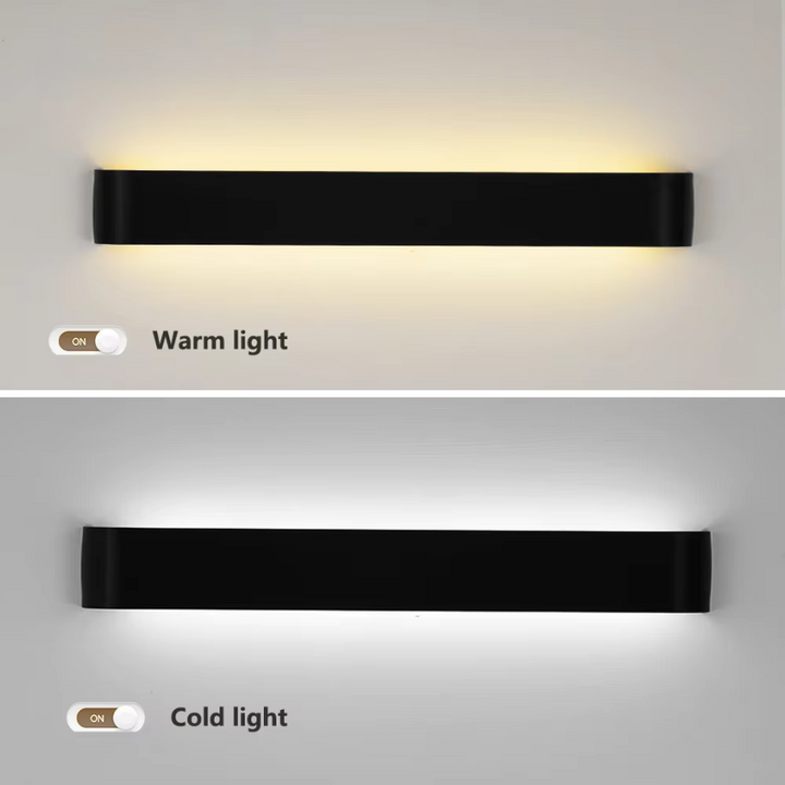 Nordic LED Wall Light - Modern Brushed Aluminum Indoor Wall Light