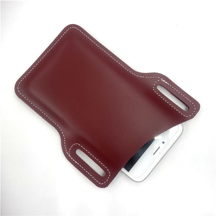 Retro Short Phone Case Belt Pouch
