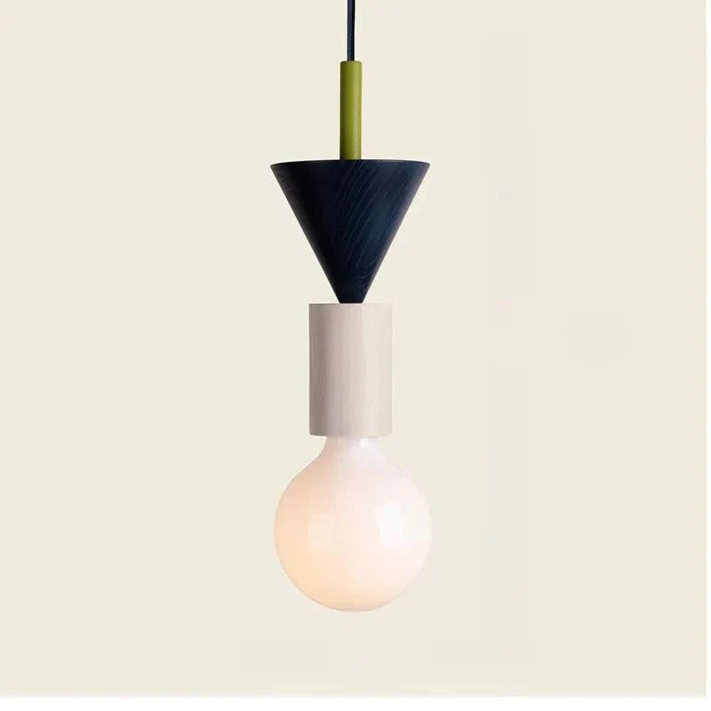 Chandelier in geometric shape