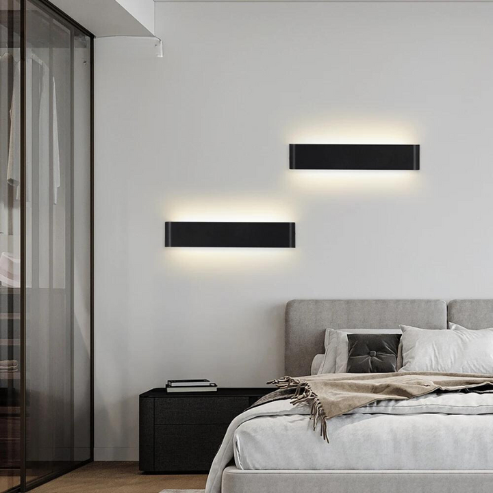 Nordic LED Wall Light - Modern Brushed Aluminum Indoor Wall Light