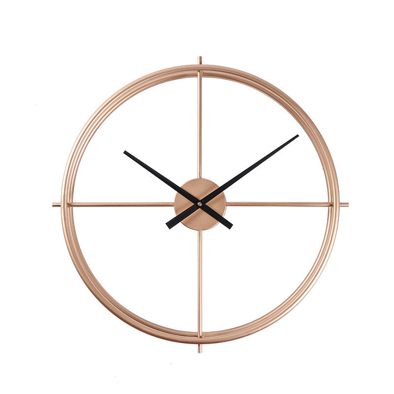 Nordic Minimalist Large Silent Wall Clock 20 Inch