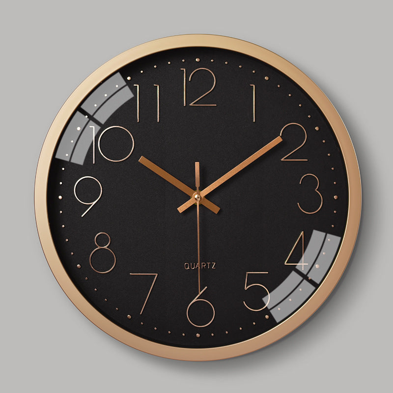 Simple Design 3D Silent Classroom Wall Clock 30 cm