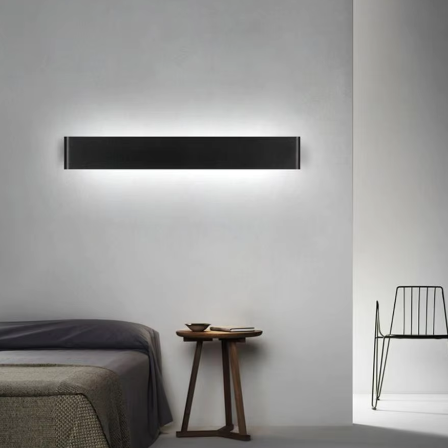 Nordic LED Wall Light - Modern Brushed Aluminum Indoor Wall Light