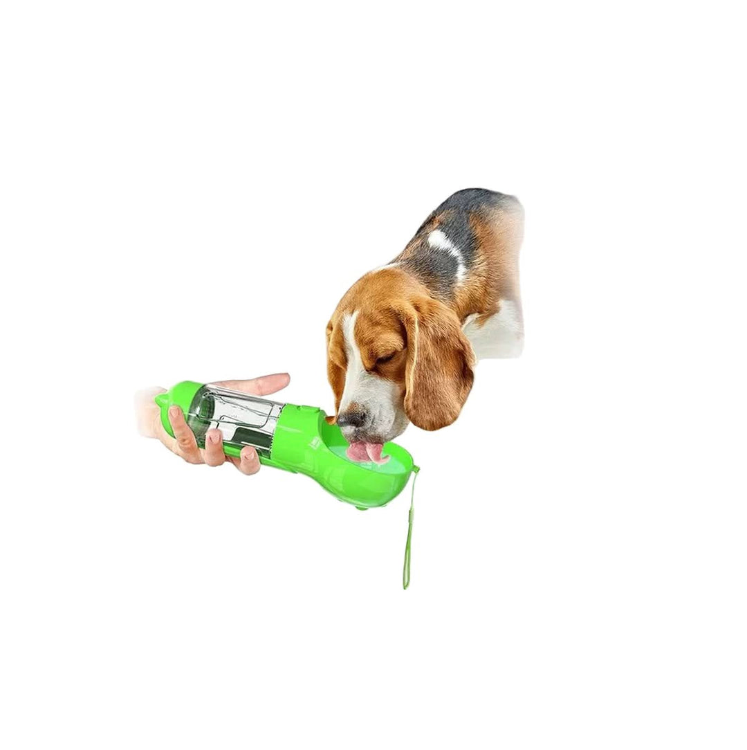 Snackbuddy Pro – 2-in-1 Water &amp; Food Bottle with Poop Bag Holder