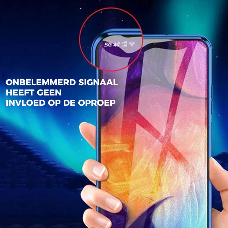 tempered glass double-sided phone case for Samsung