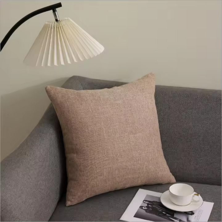 Cotton Linen Pillowcases for Decorative Couch and Chair Cushions