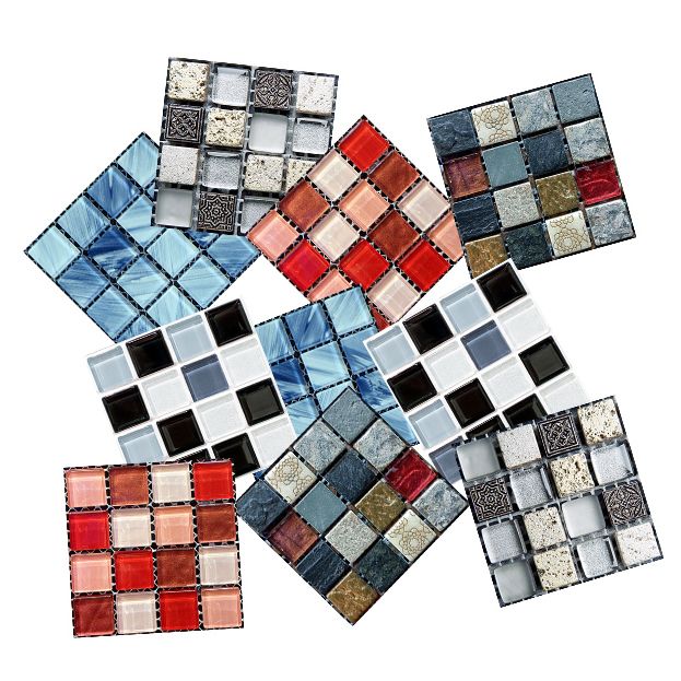 Mosaic tile for peeling and sticking Tile mirror kitchen Removable wall tile