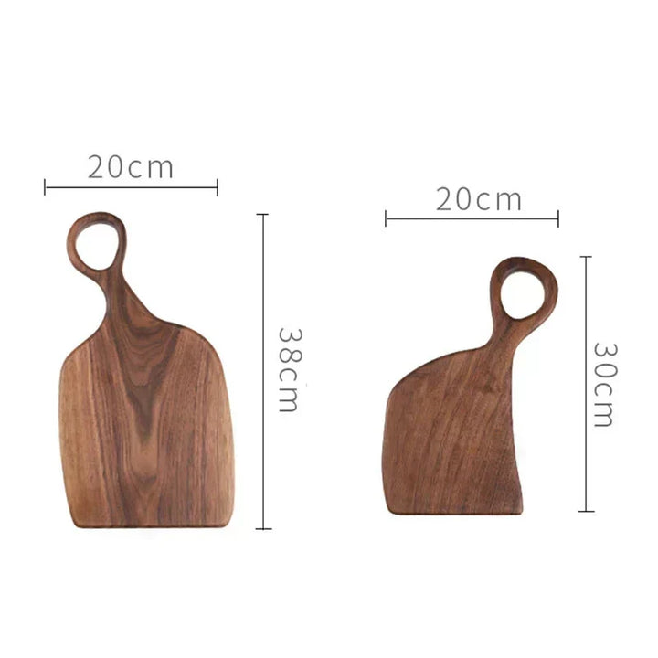WaldenCraft Walnut Cutting Board – Luxurious Double-Sided Cutting &amp; Serving Board
