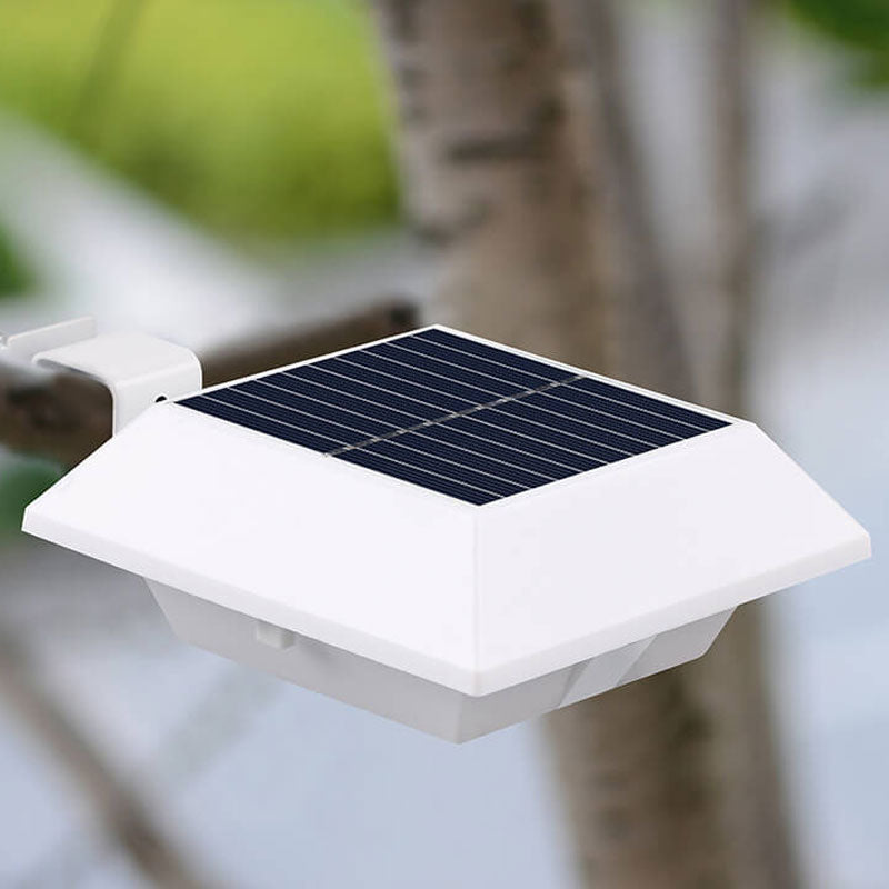 Solar UFO Shape Design Fence Light LED Outdoor Wall Lamp