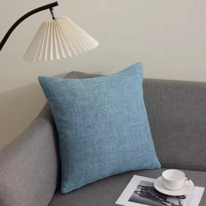 Cotton Linen Pillowcases for Decorative Couch and Chair Cushions