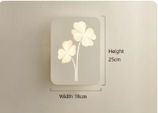 Modern minimalist LED wall light
