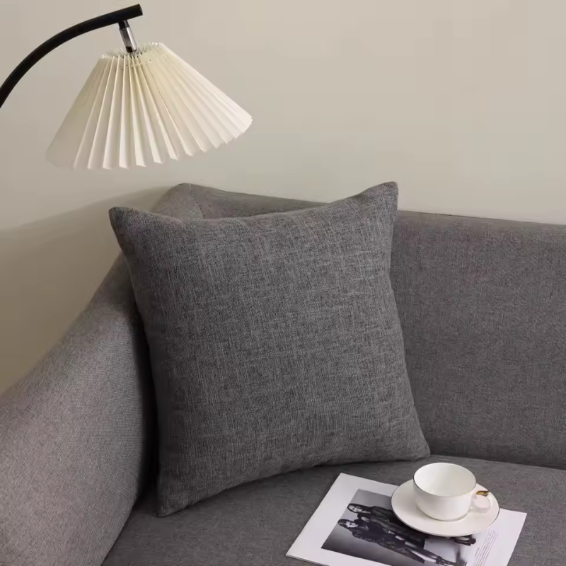 Cotton Linen Pillowcases for Decorative Couch and Chair Cushions