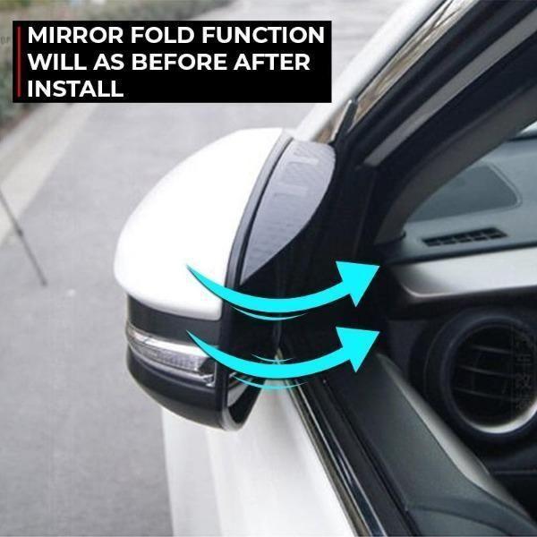 Car Side Mirrors Rain &amp; Snow Eyebrow